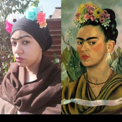 Mrs Shah - Frida Kahlo's self-portrait
